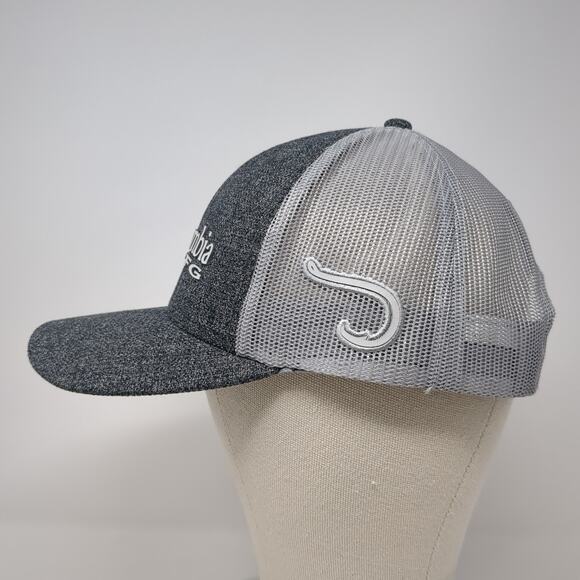 Columbia PFG Snapback Mesh Back Trucker Hat Gray One Size Outdoor - Picture 3 of 8